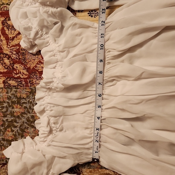 Chiffon angel peasant costume - Picture 4 of 6